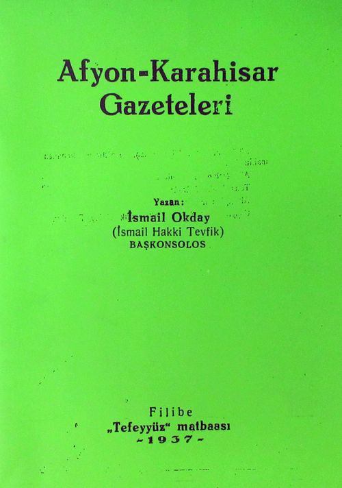 Afyon-Karahisar Gazeteleri