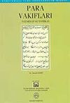 Para Vakıfları Nazariyat ve Tatbikat
