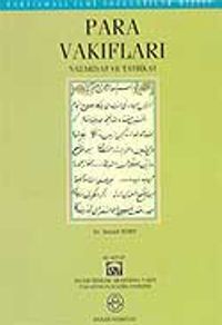 Para Vakıfları Nazariyat ve Tatbikat