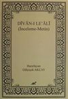 Divan-ı Le&rsquo; Ali (İnceleme-Metin)