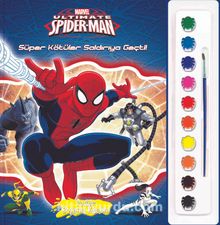 Marvel Ultimate Spider-Man Poster Boyama Kitabım & Süper Kötüler Saldırıya Geçti!