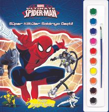 Marvel Ultimate Spider-Man Poster Boyama Kitabım & Süper Kötüler Saldırıya Geçti!