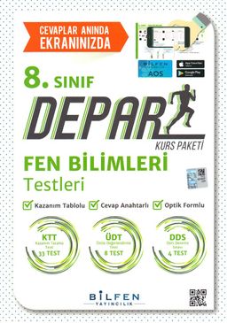 8. Sınıf Depar Fen Bilimleri Testleri