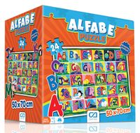 Alfabe Eğitici Puzzle (CA.5027)
