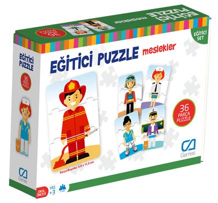 Eğitici Puzzle - Meslekler (CA.5030)
