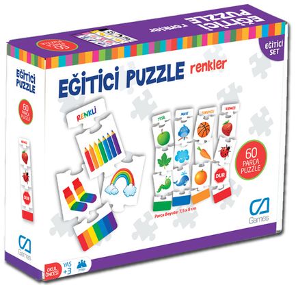 Eğitici Puzzle - Renkler (CA.5029)