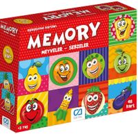 Memory Meyveler - Sebzeler (CA.5040)