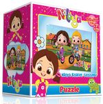 Niloya Yer Puzzle - Niloya Bisiklet Gezisinde ( CA.5001)