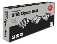 Norm Mıknatıslı 3'lü Oyun Seti (CA.10002)