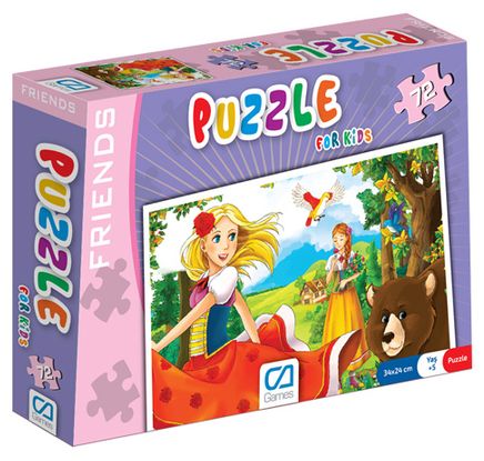 Puzzle For Kids 72 - Frıends (CA.5036)