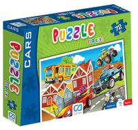 Puzzle For Kids 72 - Cars (CA.5034)