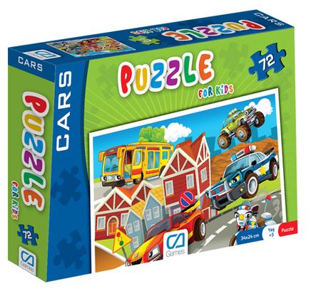 Puzzle For Kids 72 - Cars (CA.5034)