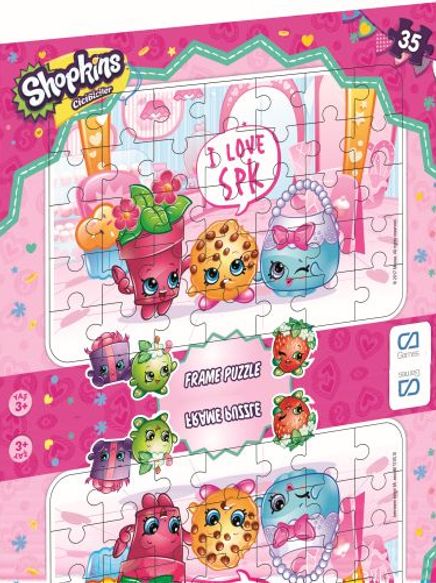 Shopkins Frame Puzzle 35 - 2 (CA.5024)