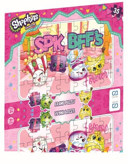 Shopkıns Frame Puzzle 35 -1 (CA.5023)