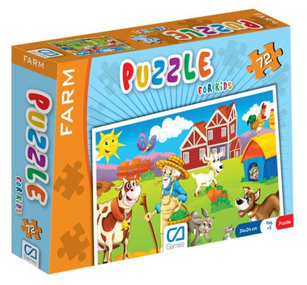 Puzzle For Kids 72 - Farm (CA.5035)