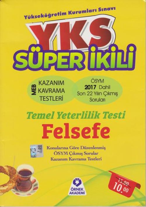 YKS-TYT Süper İkili Felsefe Soru Bankası