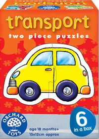 Transport Puzzle (2 Parça Yapboz) (18 Ay+) (Kod:203)