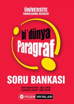 Üniversite Sınavlarına Hazırlık Bi’Dünya Paragraf Soru Bankası