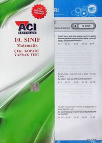 10. Sınıf Matematik Çek Kopart Yaprak Test