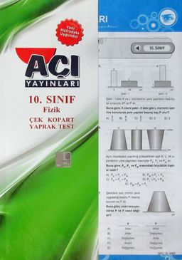 10. Sınıf Fizik Çek Kopart Yaprak Test