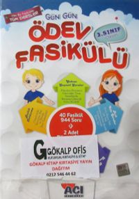 3. Sınıf 1. Dönem Gün Gün Ödev Fasikülü