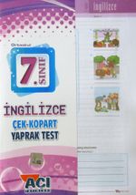 7. Sınıf İngilizce Çek Kopart Yaprak Test