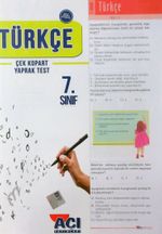 7. Sınıf Türkçe Çek Kopart Yaprak Test