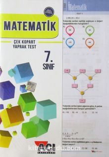 7. Sınıf Matematik Çek Kopart Yaprak Test