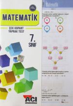 7. Sınıf Matematik Çek Kopart Yaprak Test