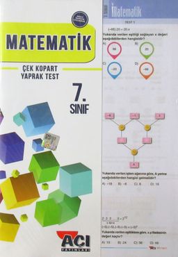 7. Sınıf Matematik Çek Kopart Yaprak Test