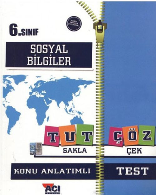 6. Sınıf Sosyal Bilgiler Tut Sakla Çöz Çek Konu Anlatımlı Test