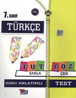 7. Sınıf Türkçe Tut Sakla Çöz Çek Konu Anlatımlı Test