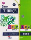 5. Sınıf Türkçe Tut Sakla Çöz Çek Konu Anlatımlı Test