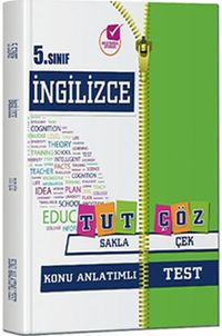 5. Sınıf İngilizce Tut Sakla Çöz Çek Konu Anlatımlı Test