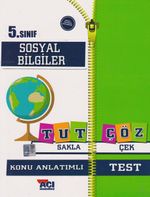 5. Sınıf Sosyal Bilgiler Tut Sakla Çöz Çek Konu Anlatımlı Test