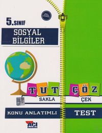 5. Sınıf Sosyal Bilgiler Tut Sakla Çöz Çek Konu Anlatımlı Test