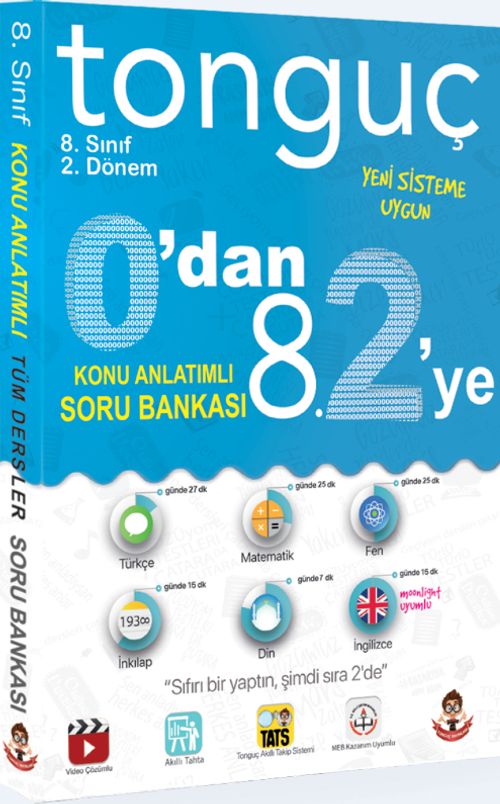0'dan 8.2'ye Konu Anlatımlı Soru Bankası