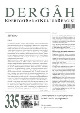 Dergah Edebiyat Sanat Kültür Dergisi Sayı 335 Ocak 2018