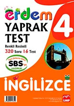 İngilizce 4. Sınıf Yaprak Testi