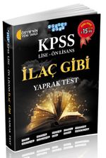 KPSS Lise-Ön Lisans İlaç Gibi Yaprak Test
