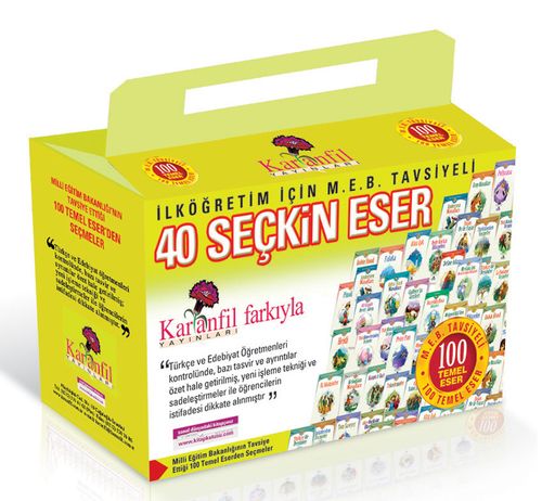 İlköğretim İçin 100 Temel Eser (40 Kitap Takım)
