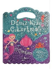 Deniz Kızı Çıkartmalı El Çantam