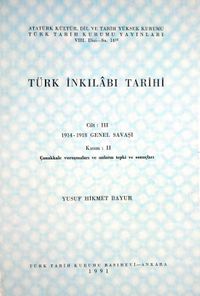 Türk İnkılabı Tarihi (Cilt 3 -Kısım 2)