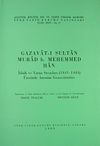 Gazavat-ı Sultan Murad B.Mehemmed Han