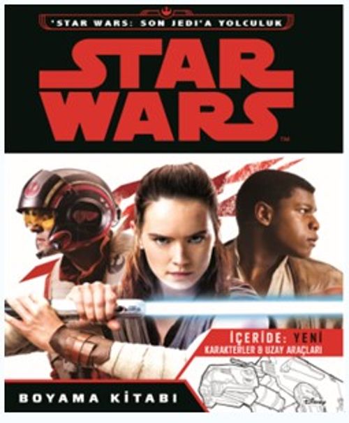 Star Wars Son Jedi'a Yolculuk Boyama Kitabı