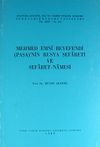 Mehmed Emni Beyefendi (Paşa)'nın Rusya Sefareti ve Sefaret-Namesi