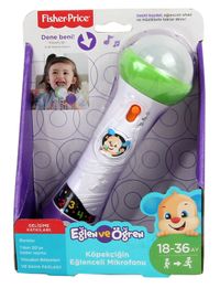 Mattel Fisher Price Köpekçiğin Eğlenceli Mikrofonu Türkçe (FBP43)