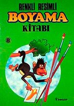 Renkli Resimli Boyama Kitabı-8