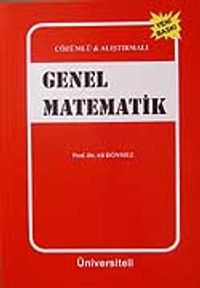 Çözümlü ve Alıştırmalı Genel Matematik