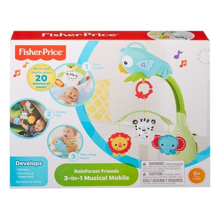 Fisher Price Üçü Bir Arada Yağmur Ormanı Dönence (CHR11)